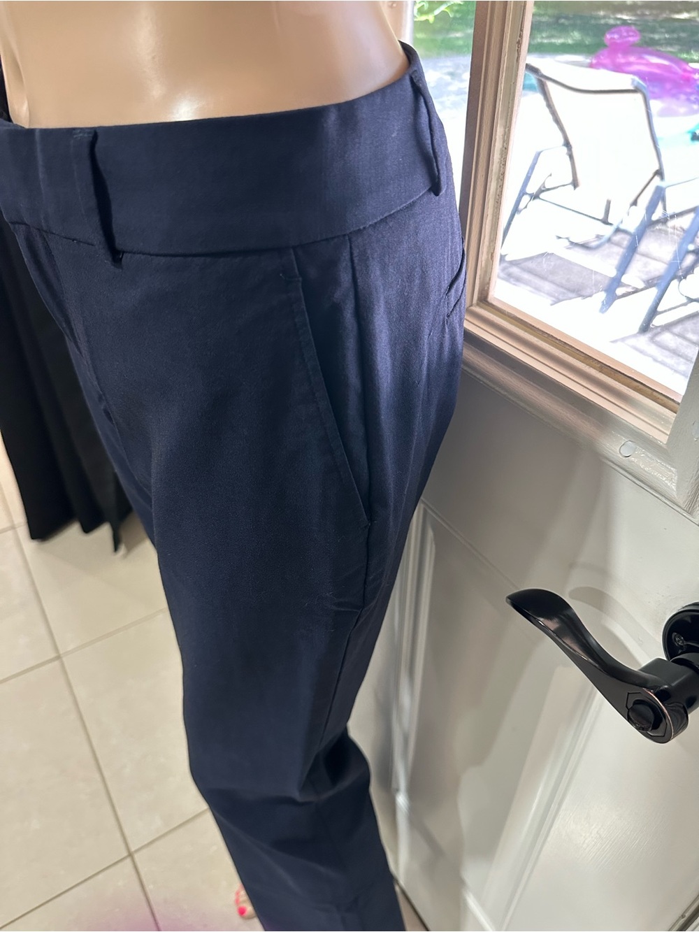 Banana Republic Navy Dress Pants - Picture 3 of 4